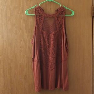 Maurice's burnt orange tank